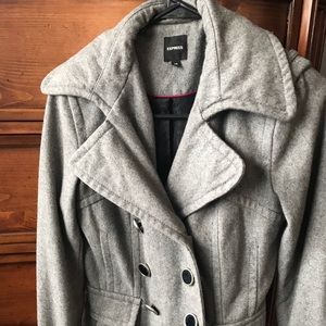 Express size XS winter pea coat
